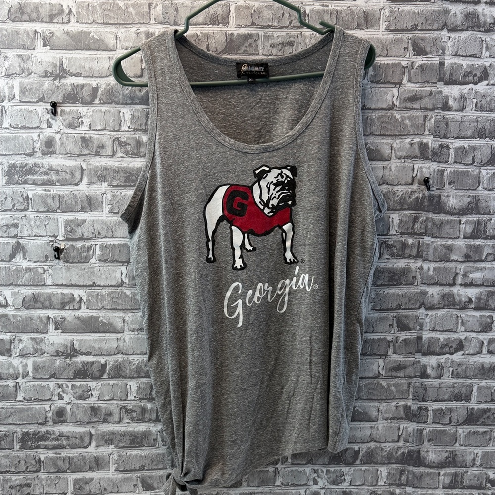 Woman's Georgia‎ Bulldogs tank top
